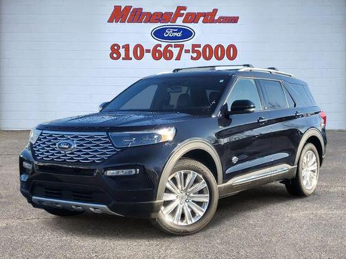 Black Metallic 2022 Ford Explorer King Ranch