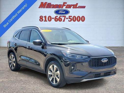 AGATE BLACK METALLIC 2025 Ford Escape PLATINUM