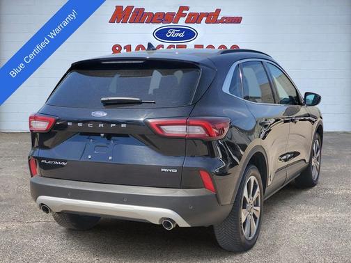 AGATE BLACK METALLIC 2025 Ford Escape PLATINUM