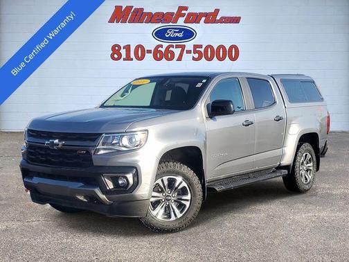 Satin Steel Metallic 2022 Chevrolet Colorado Z71