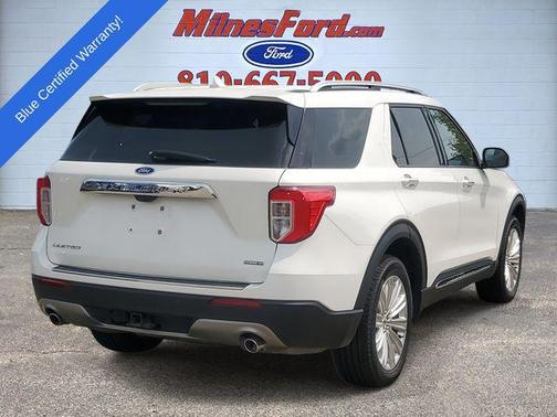 White 2020 Ford Explorer Limited