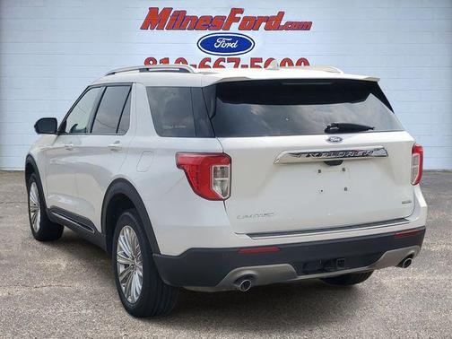 White 2020 Ford Explorer Limited