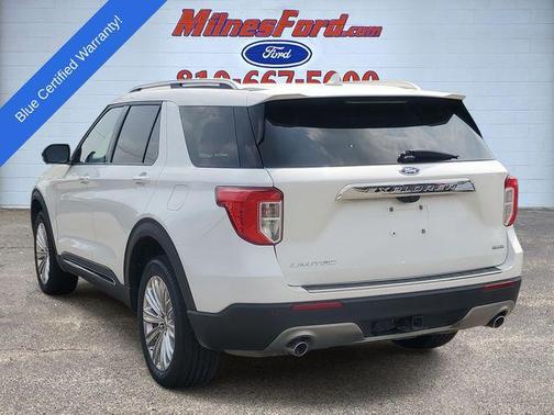 White 2020 Ford Explorer Limited