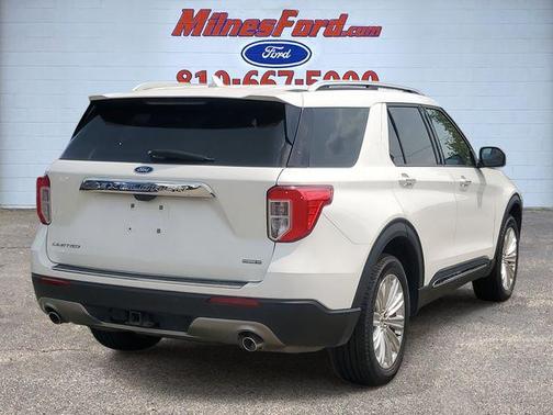 White 2020 Ford Explorer Limited