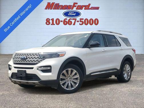 White 2020 Ford Explorer Limited