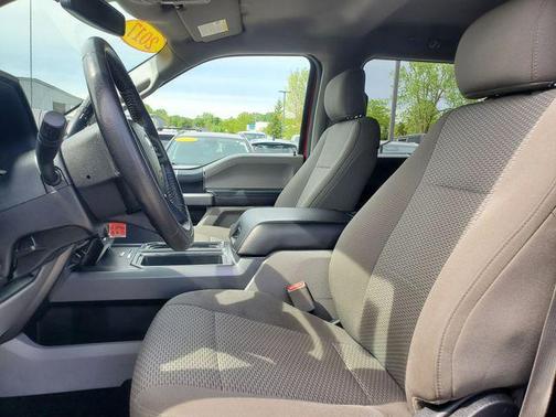 Red 2017 Ford F-150 XLT