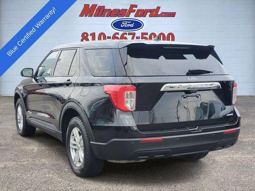 Agate Black Metallic 2022 Ford Explorer Base