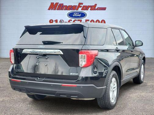 Agate Black Metallic 2022 Ford Explorer Base