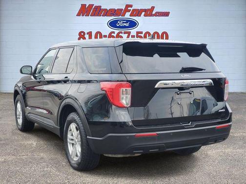 Agate Black Metallic 2022 Ford Explorer Base