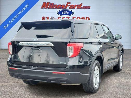 Agate Black Metallic 2022 Ford Explorer Base