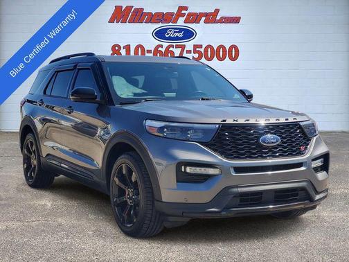 CARBONIZED GRAY METALLIC 2021 Ford Explorer ST