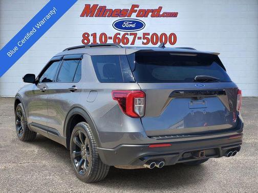 CARBONIZED GRAY METALLIC 2021 Ford Explorer ST