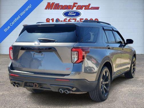 CARBONIZED GRAY METALLIC 2021 Ford Explorer ST