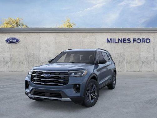 Vapor Blue Metallic 2026 Ford Explorer Active