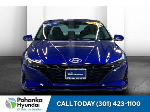 Blue 2023 Hyundai ELANTRA SEL