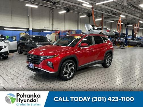 Red 2023 Hyundai TUCSON SEL