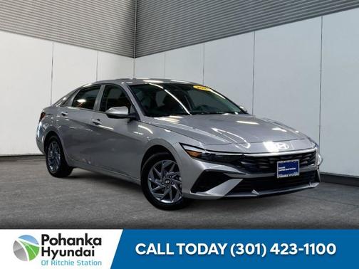 Gray 2025 Hyundai ELANTRA HEV Blue