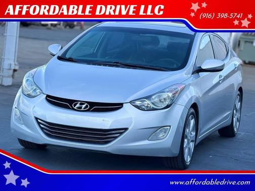 Silver 2012 Hyundai ELANTRA Limited