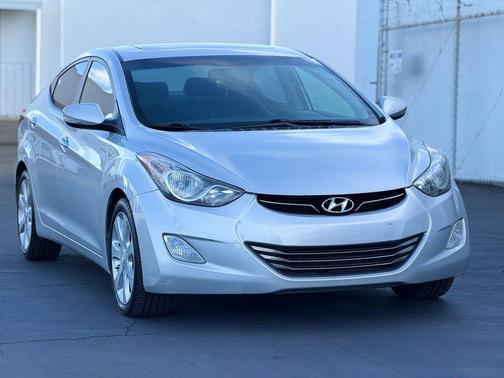 Silver 2012 Hyundai ELANTRA Limited