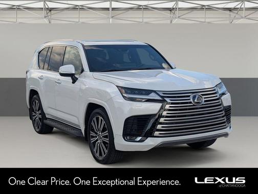 White Pearl 2024 Lexus LX 600 Luxury