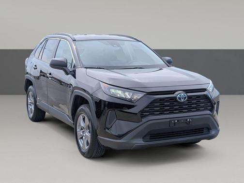 Midnight Black Metallic 2022 Toyota RAV4 Hybrid LE