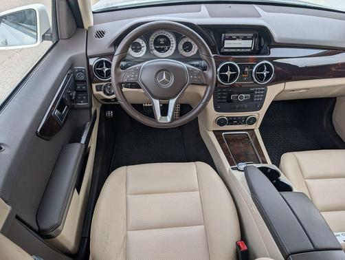 Polar White 2013 Mercedes-Benz GLK-Class GLK 350 4MATIC