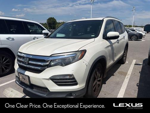 White Diamond Pearl 2016 Honda Pilot Touring