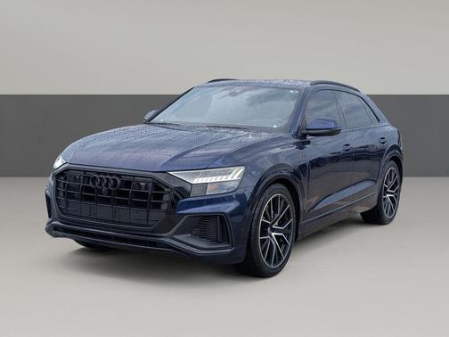 Blue 2020 Audi Q8 55 Prestige