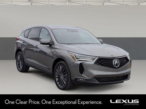 Liquid Carbon Metallic 2022 Acura RDX A-Spec Advance Package