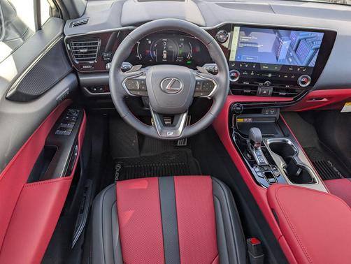 Ultra White 2026 Lexus NX 450h+ F SPORT Handling