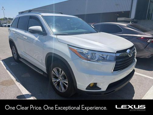 Blizzard Pearl 2015 Toyota Highlander XLE