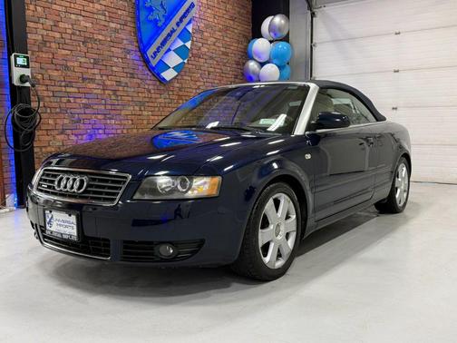 Blue 2006 Audi A4 3.0 Cabriolet quattro