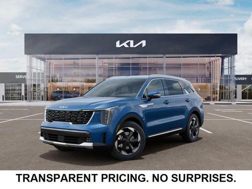 Mineral Blue 2026 Kia Sorento Hybrid EX