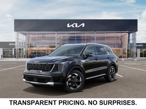 Aurora Black Pearl 2026 Kia Sorento Hybrid EX SUV