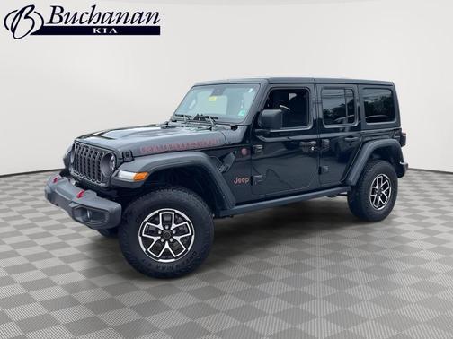Black Clearcoat 2024 Jeep Wrangler Rubicon