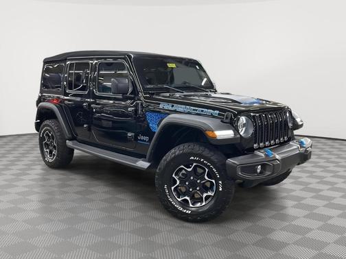 Black Clearcoat 2023 Jeep Wrangler 4xe Rubicon