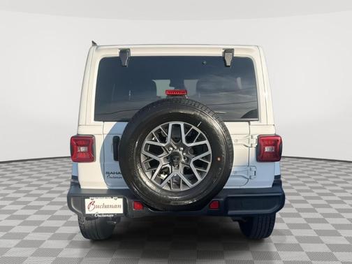 Bright White Clearcoat 2025 Jeep Wrangler Sahara