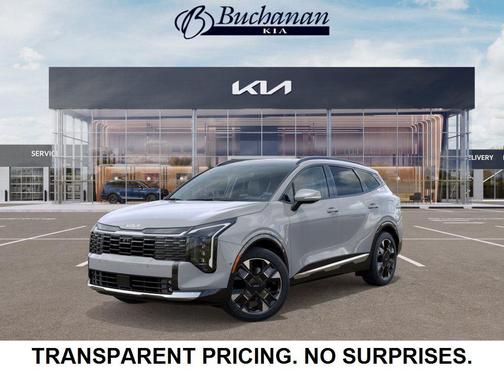 Wolf Gray 2026 Kia Sportage Hybrid SX-Prestige