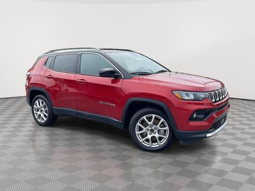 Red 2025 Jeep Compass Limited