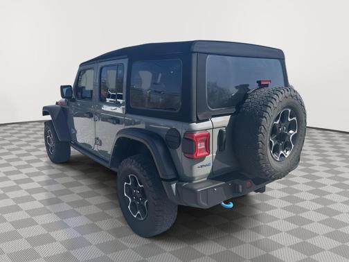 Sting Gray Clearcoat 2023 Jeep Wrangler 4xe Rubicon