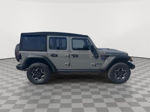 Sting Gray Clearcoat 2023 Jeep Wrangler 4xe Rubicon