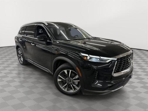 Mineral Black 2022 INFINITI QX60 Luxe