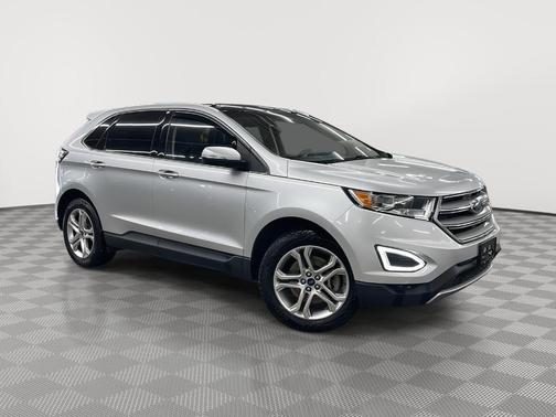 Ingot Silver Metallic 2018 Ford Edge Titanium
