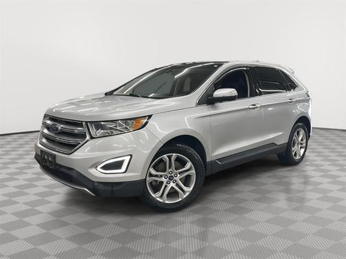 Ingot Silver Metallic 2018 Ford Edge Titanium