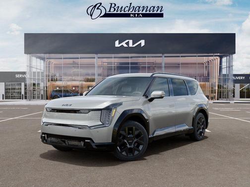 Ivory Silver 2026 Kia EV9 Land