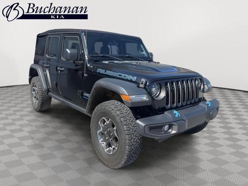 Black Clearcoat 2023 Jeep Wrangler 4xe Rubicon