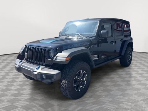 Black Clearcoat 2023 Jeep Wrangler 4xe Rubicon