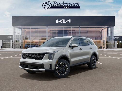 Ivory Silver 2026 Kia Sorento S