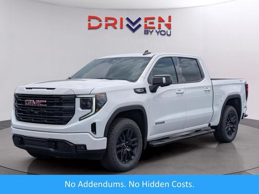 Summit White 2026 GMC Sierra 1500 Elevation