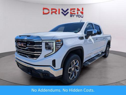 Summit White 2026 GMC Sierra 1500 SLT